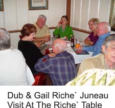 Dub & Gail Riche` visit At Riche` Table edited